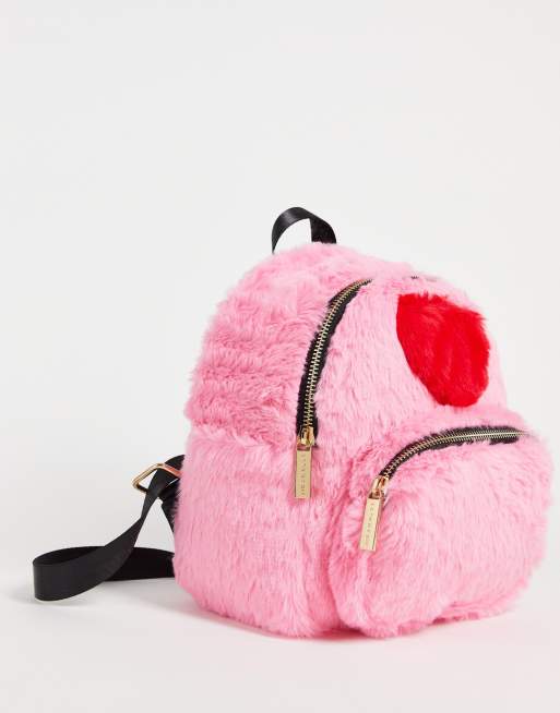 Pink 2024 heart backpack