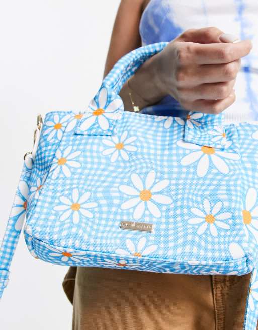 Skinnydip Green Daisy Cross Body Bag