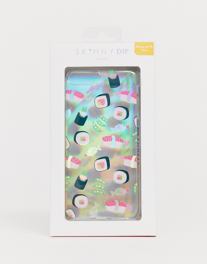 Skinnydip – Mobilfodral med sushi för iPhone 6/6s/7/8 PLUS-Flerfärgad