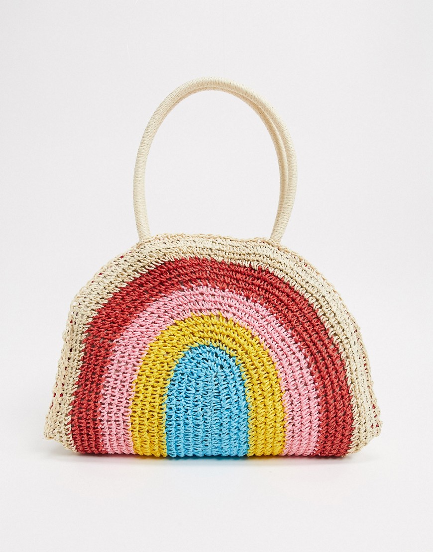 Skinnydip - Monique - Maxi borsa arcobaleno-Multicolore