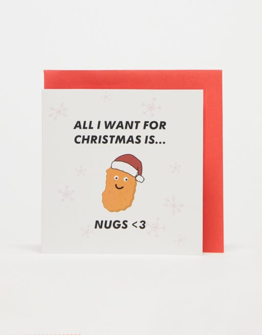 Skinnydip nuggets Christmas card pack