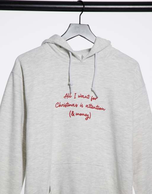 oversized christmas sweatshirt