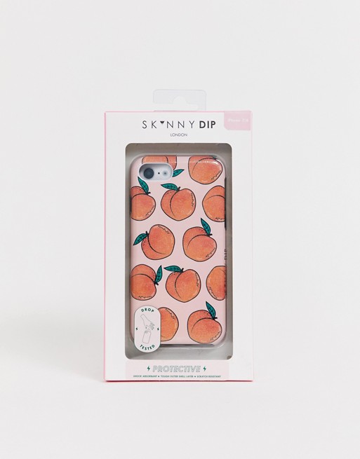 Skinnydip Peachy protective case for iPhone 6/7/8/s/6 Plus/7 Plus/iPhoneX