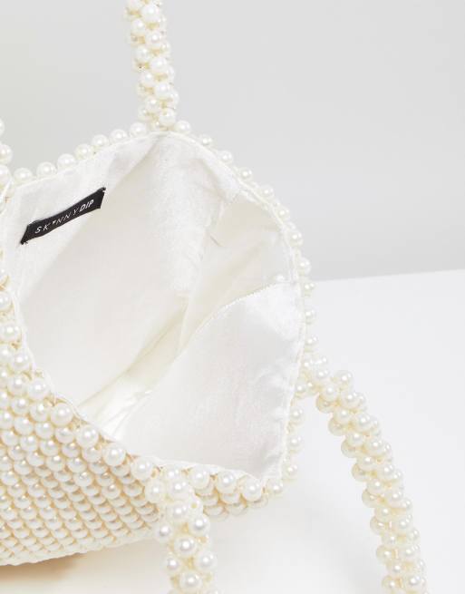 Fashion Pearl Beaded Bag