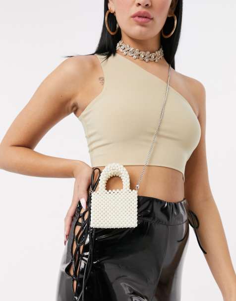 Skinnydip – Penelope – Kleine Tasche mit silberfarbener Tragekette
