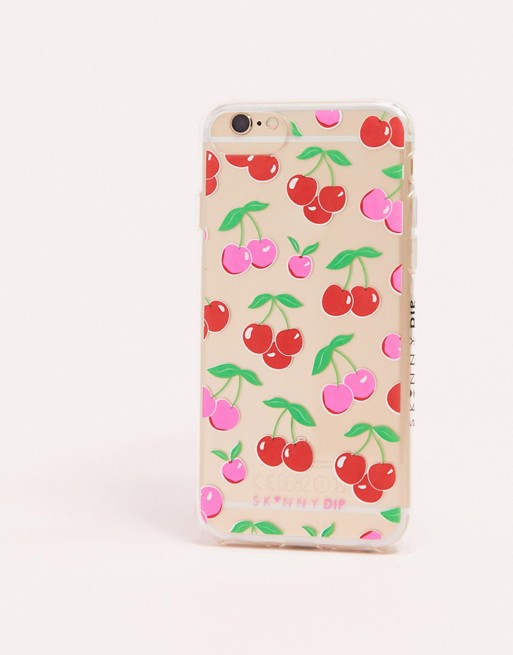 Skinnydip scented cherry iphone case