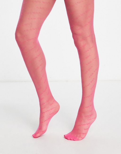 Tights pink hotsell