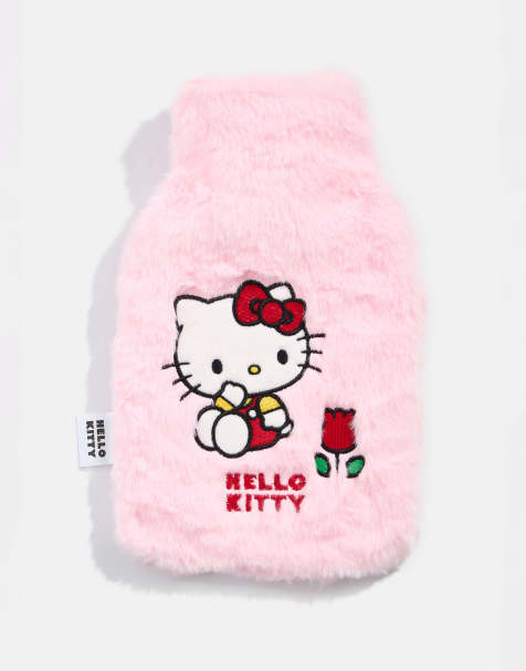 Skinnydip Skinnydip london hello kitty hot water bottle in white - view 1
