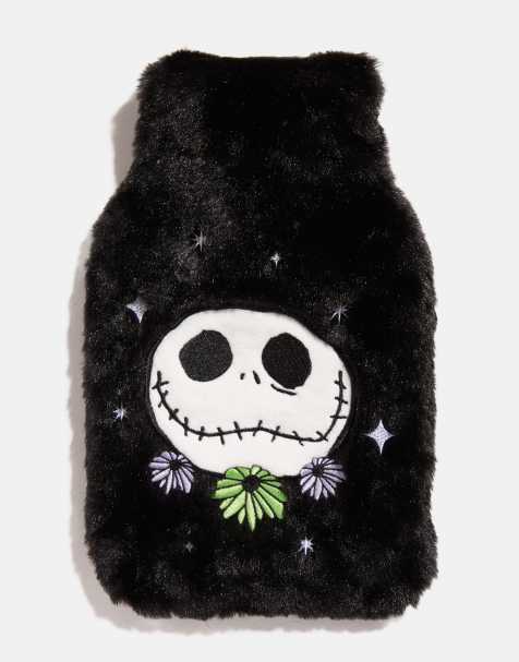 Skinnydip Skinnydip london nightmare before christmas jack flower hot water bottle in black - view 1