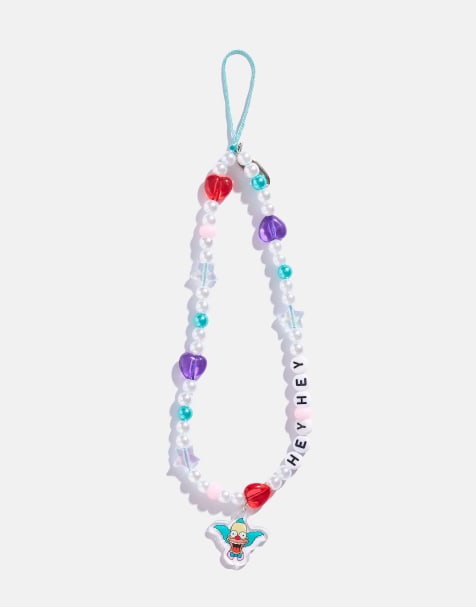 Skinnydip The simpsons krusty beaded strap in multi - view 1