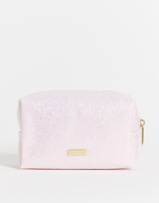 Skinnydip - Trousse à maquillage irisée - Rose bonbon