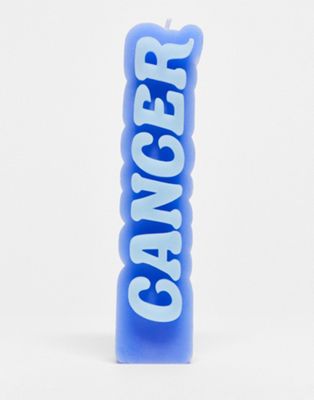 Skinnydip vertical star sign candle in Cancer - ASOS Price Checker