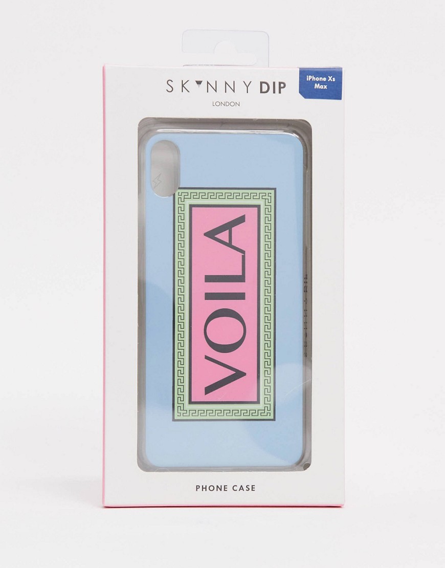 Skinnydip - Voila-hoes voor iPhone XS Max-Roze