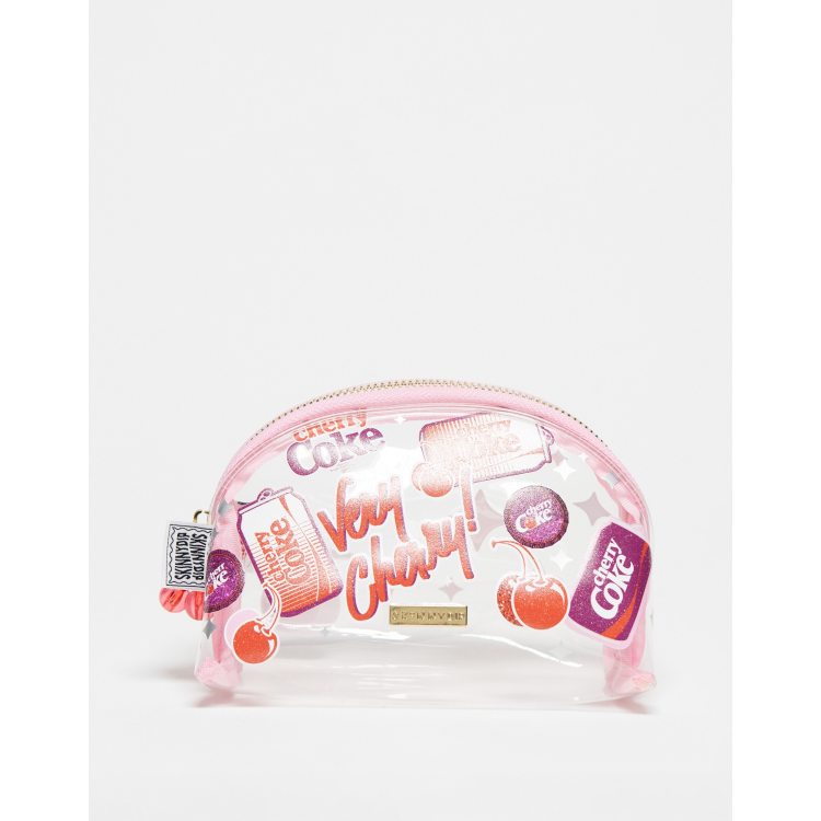 Skinnydip x Cherry coke crescent make up bag | ASOS