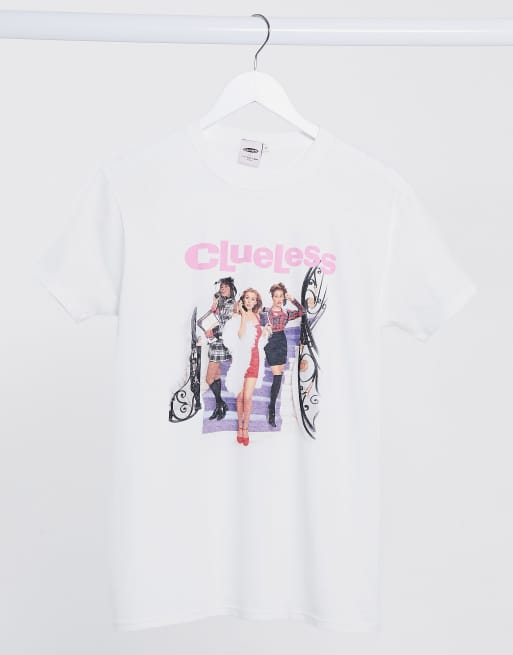 Skinnydip X Clueless Ubergrosses T Shirt Mit Fotoprint Asos