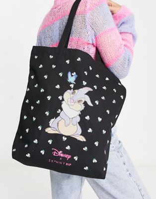 Skinnydip x Disney tote bag with Thumper bunny print