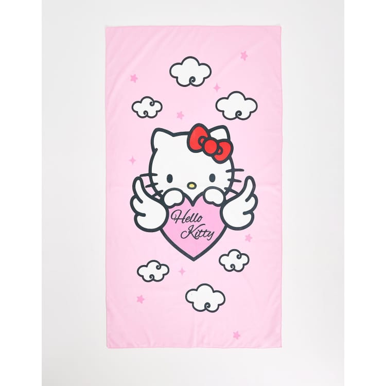 Hello discount kitty towel