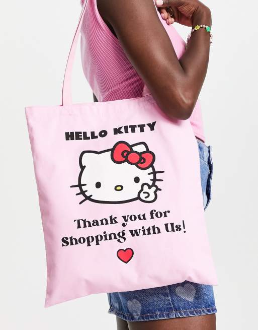 Hello kitty tote deals bag