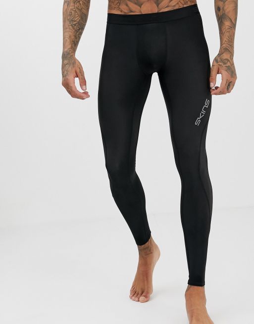 Skins DNAmic Compression Tights In Black ASOS