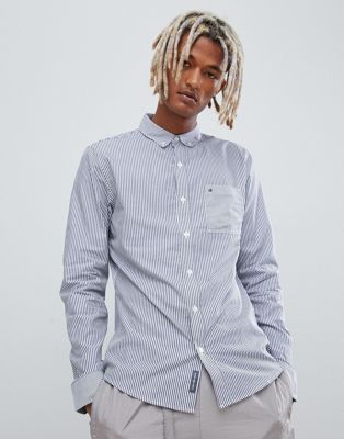 Skjorte med lange ærmer fra Calvin Klein Jeans Wilbens-Marineblå
