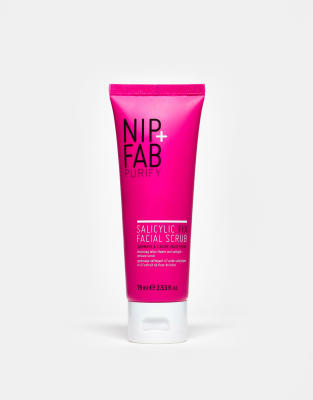 фото Скраб для лица nip+fab salicylic fix-бесцветный