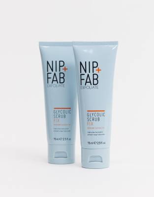 фото Скраб nip+fab glycolic fix - скидка 50%-бесцветный