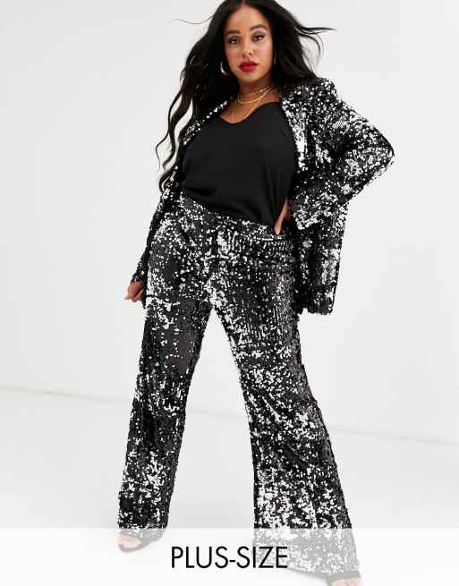 Glitter plus 2024 size pants