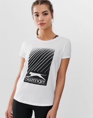 Slazenger - Blair - T-shirt in wit