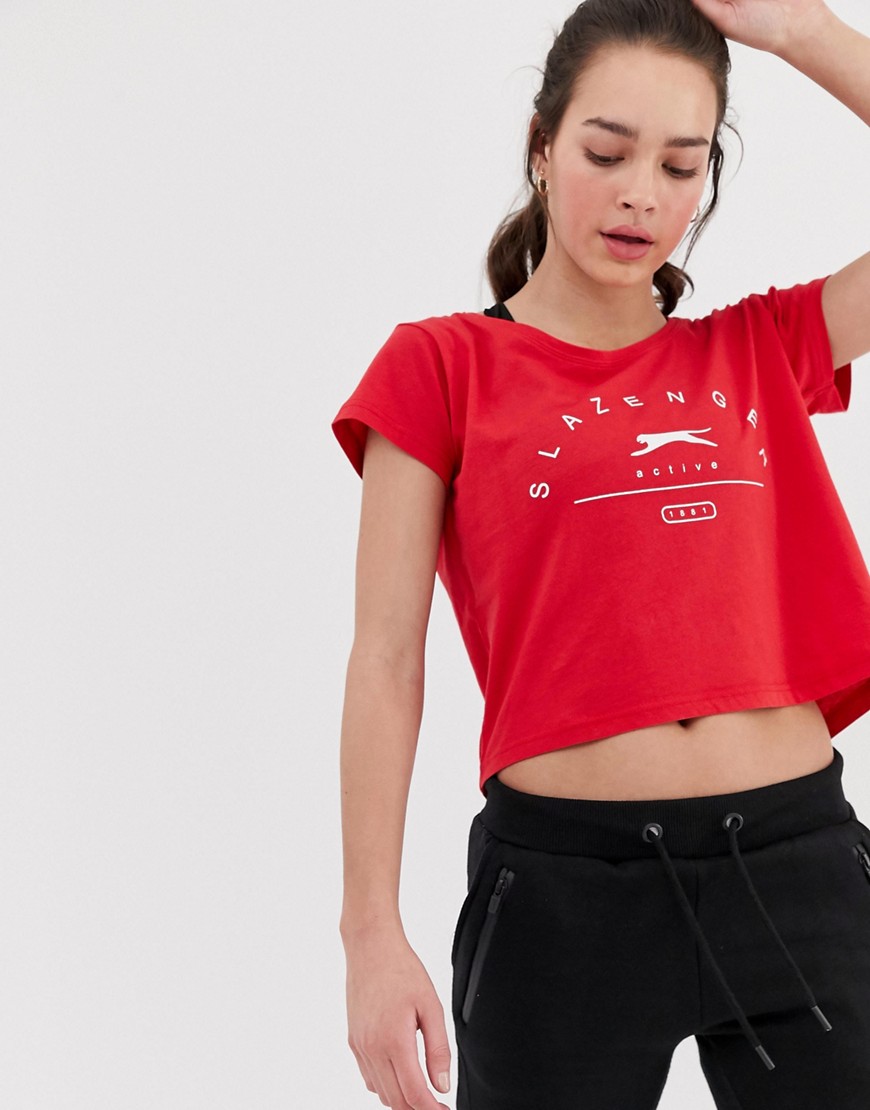 Slazenger - Ilena - T-shirt in rood