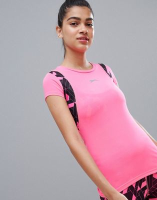 Slazenger - Joyner - T-Shirt-Roze
