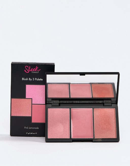 Sleek MakeUP Blush by 3 Palette Pink Lemonade