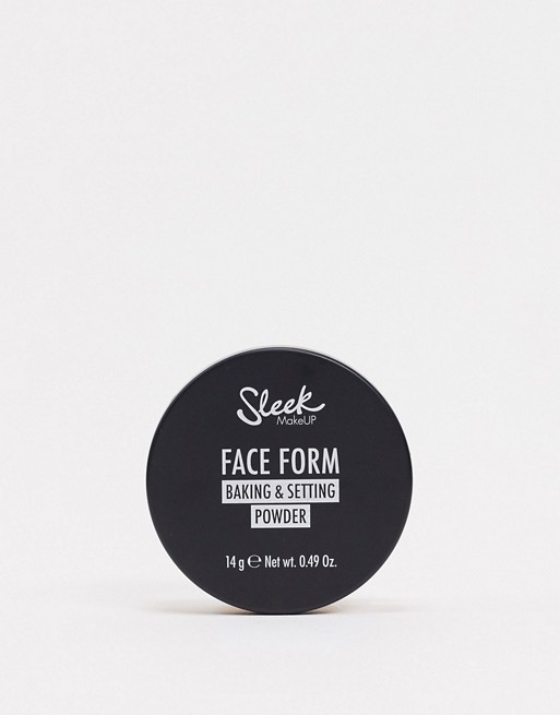 Sleek MakeUP Face Form Baking & Setting Powder - Light