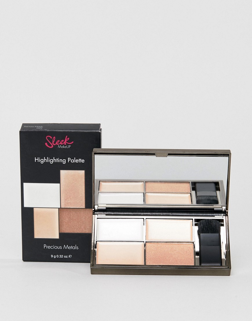 Sleek MakeUP – Highlighting Palette precious Metals-Beige