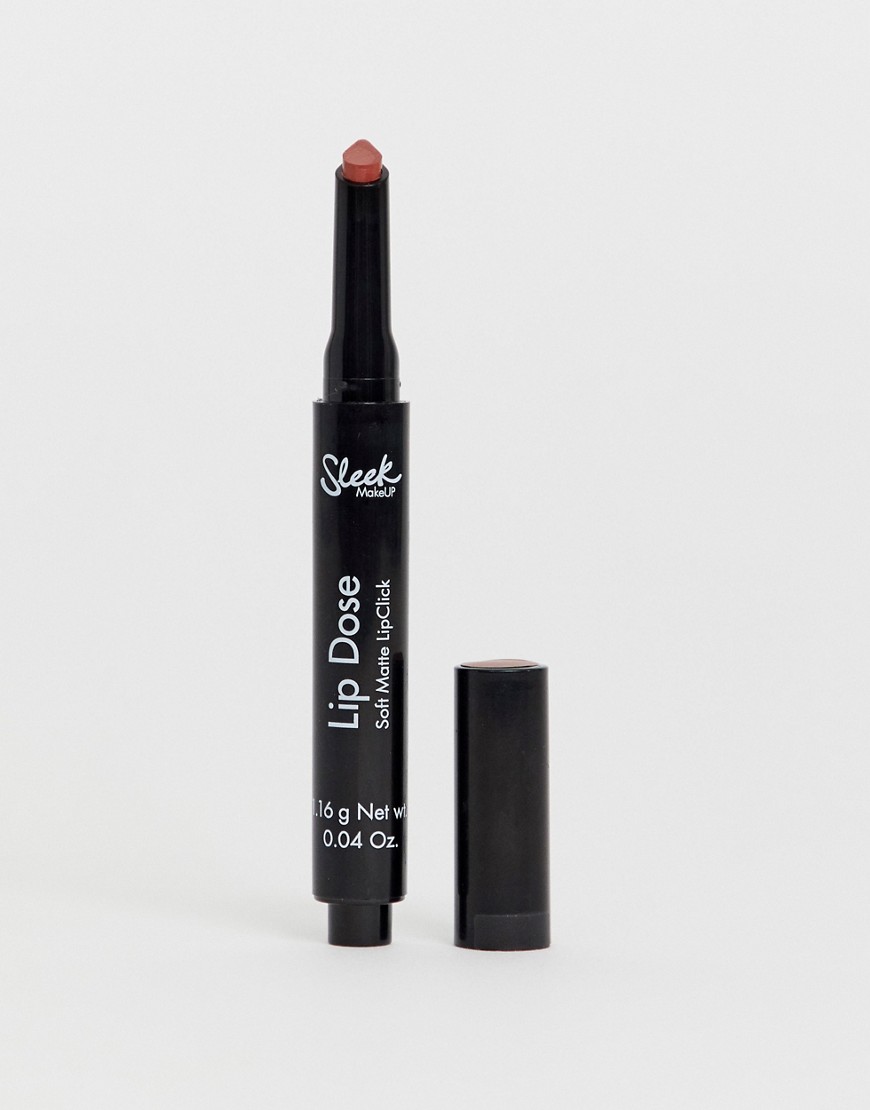 Sleek MakeUP Lip Dose Soft Matte LipClick - Controversy-Red
