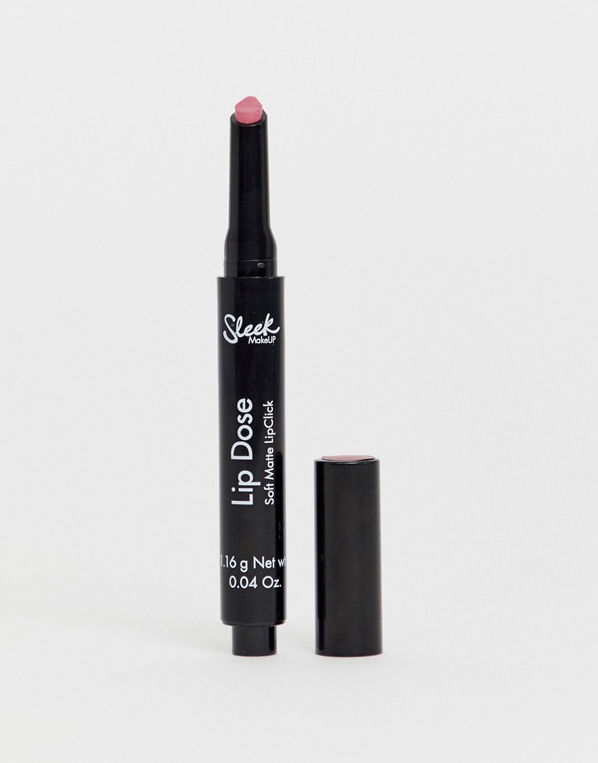 Sleek MakeUP Lip Dose Soft Matte LipClick – Matt läppstift – Do You Mind-Rosa