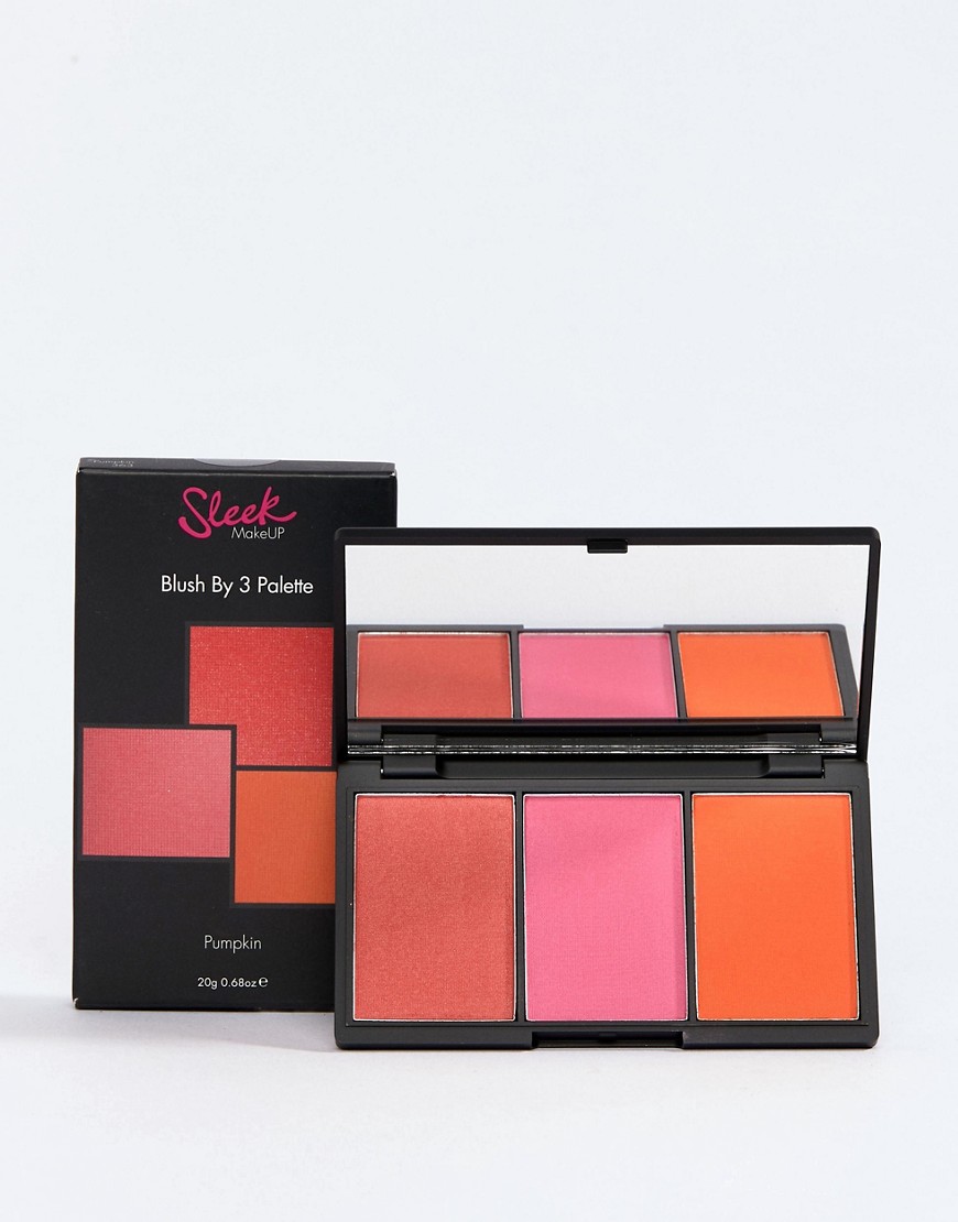 Sleek MakeUP - Pumpkin - Palette da 3 blush-Rosa