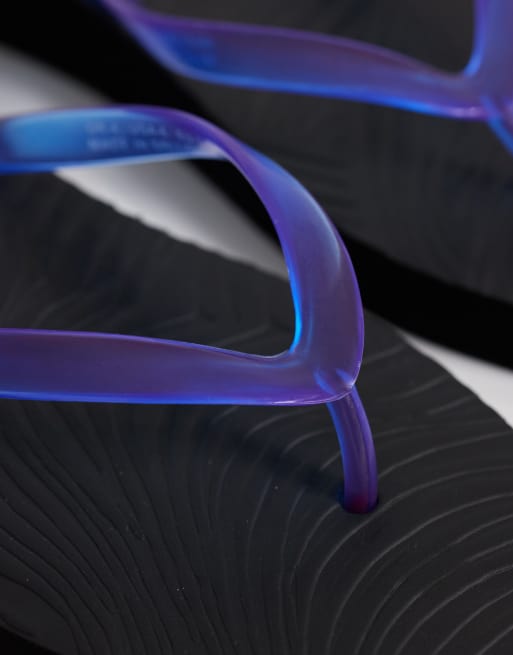 SLEEPERS – Avsmalnande, genomskinliga flip flops med platåsula, 2 av 4