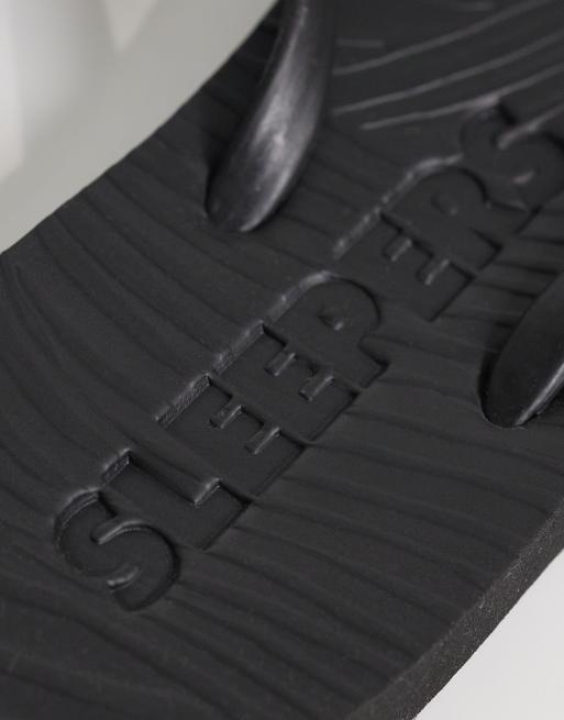 Sleepers - Infradito affusolate nere, 3 di 4