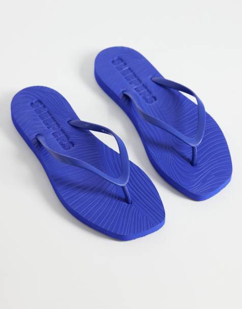 Sleepers - Tongs fuselées - Bleu lumineux - view 1