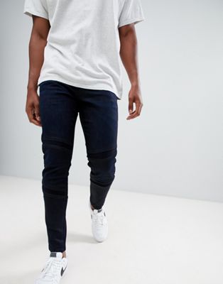 Slimfit-jeans, motac sec 3d dk-ældede fra G-Star-blå