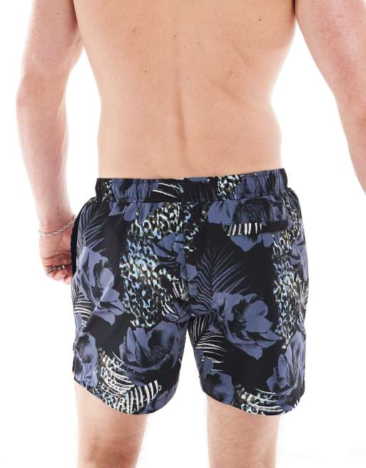 Slips de baño con estampado botánico de River Island (parte de un conjunto), 2 de 4