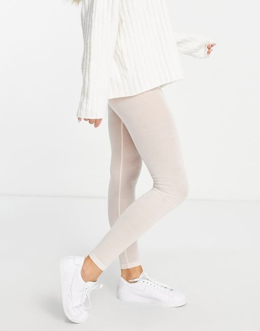 Sloggi - Ever Cosy - Legging van merinowolmix in crème