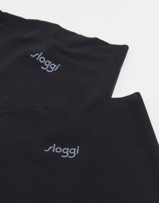 Sloggi - Zero - Slips mit Wellenrand in Schwarz im 2er-Pack, 2 von 4