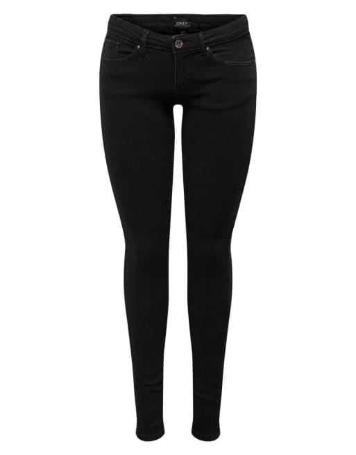 smala jeans i svart denim, 6 av 7