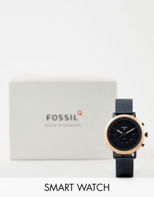 Смарт-часы Fossil FTW5031 Q Neely - 34 мм-Темно-синий