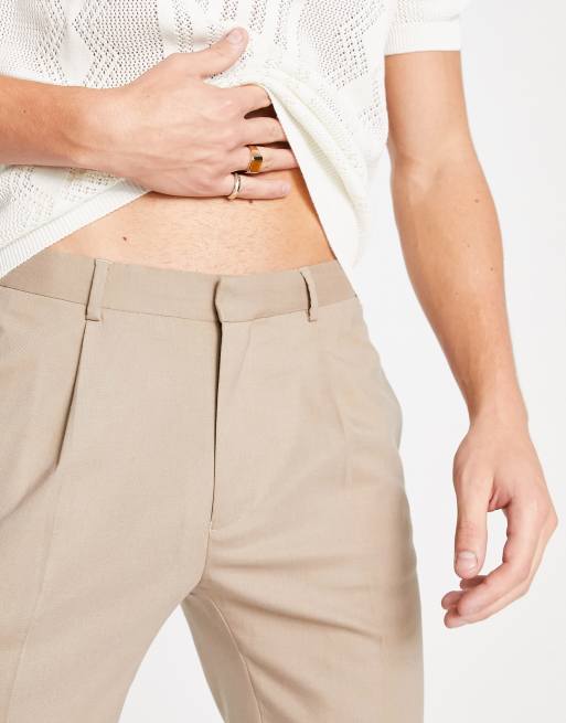 Smarte superskinny bukser i farven stone fra ASOS DESIGN, 3 af 4