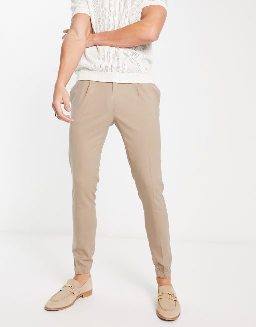 Smarte superskinny bukser i farven stone fra ASOS DESIGN, 4 af 4