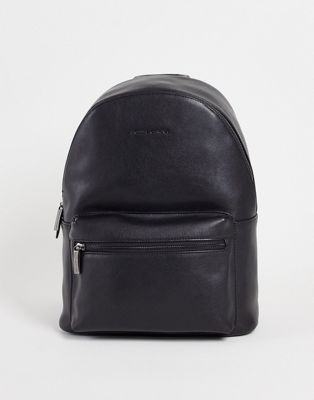 Smith & Canova leather backpack in black
