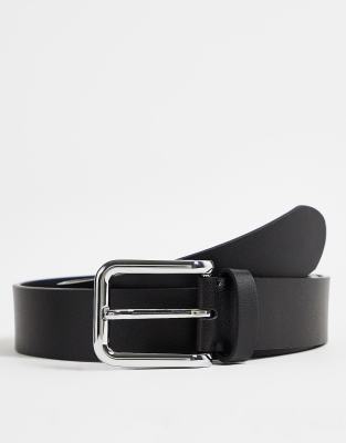 Smith And Canova Smith & Canova leather belt in black