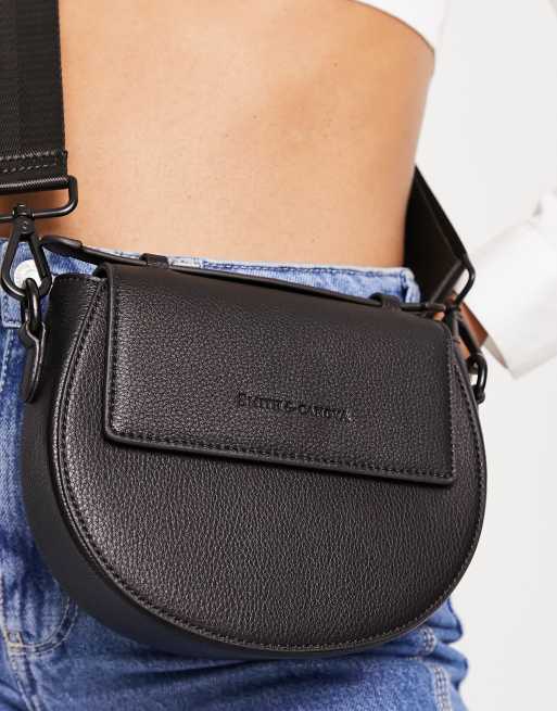 Leather grab cross body bag new arrivals